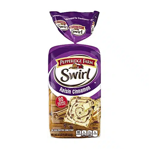 Pepperidge Farm Swirl Brown Raisin Cinnamon Bread oz (Pack of )