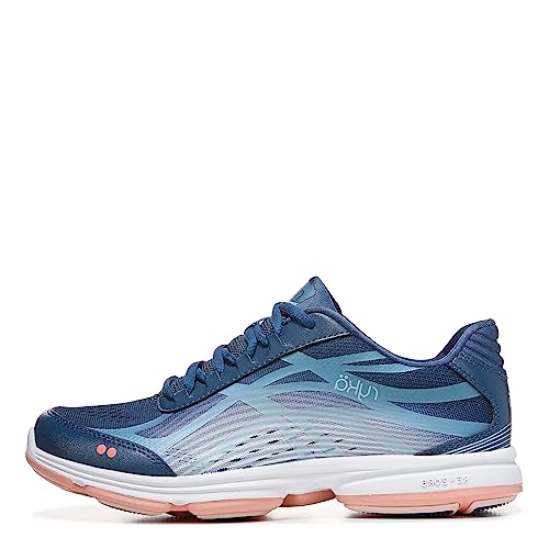 Ryka Womens Devotion Plus alking Shoe, Blue Multi,