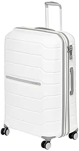 Samsonite Freeform Hardside Expandable with Double Spinner Wheels, Carry On Inch, White