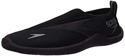 Speedo mens Surfwalker Pro athletic water shoes, Speedo Black,