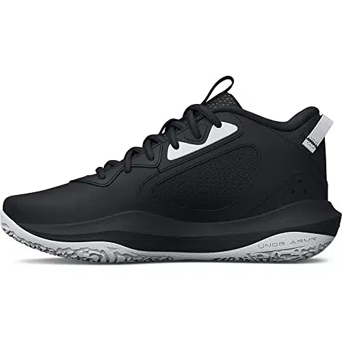 Under Armour Unisex Lockdown Basketball Shoe, Black, , US