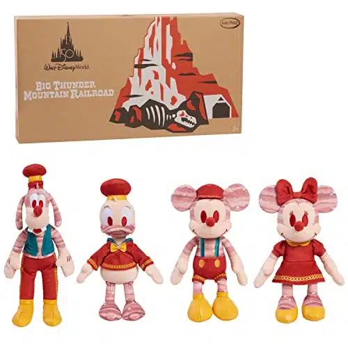 Walt Disney World th Anniversary Celebration Big Thunder Mountain Railroad Collectible Plush, Limited Edition Inch , Officially Licensed Kids Toys for Ages Up, Amazon Exclusiv