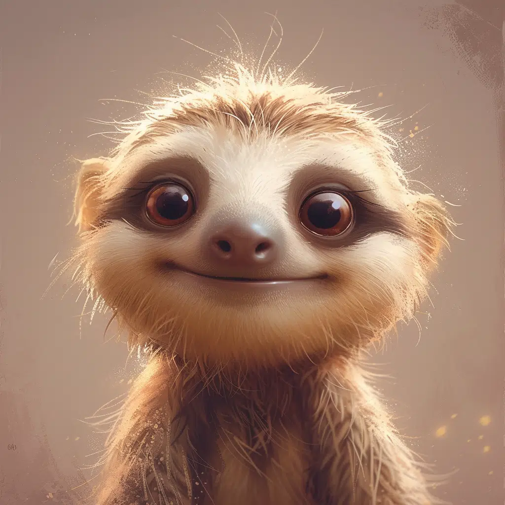 cute sloth