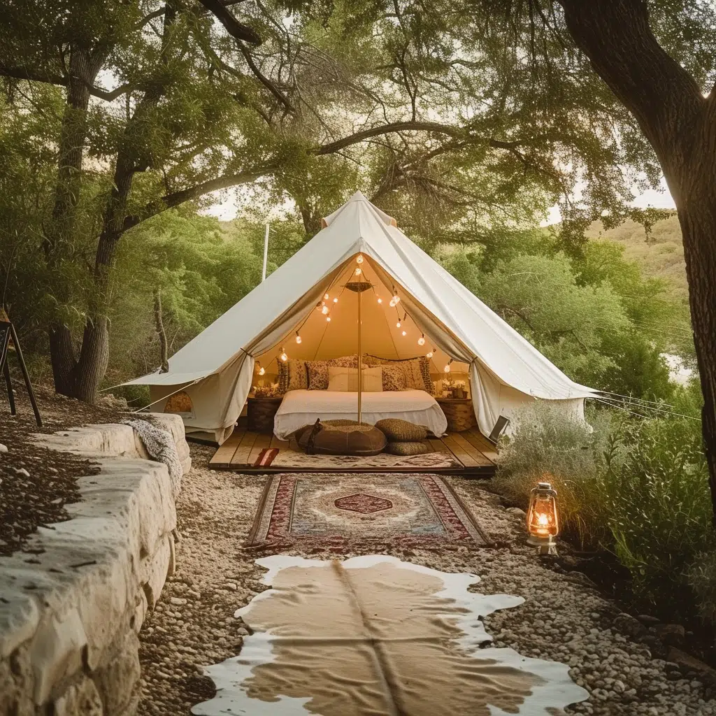 glamping texas