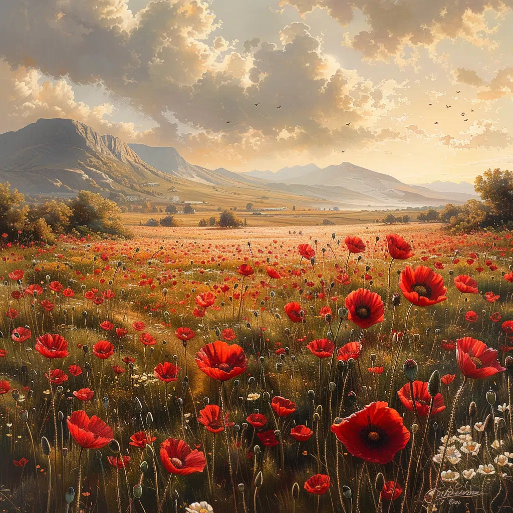 poppy fields