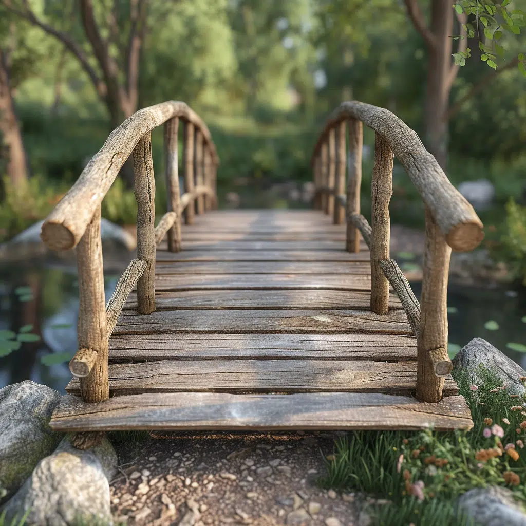 wooden bridge