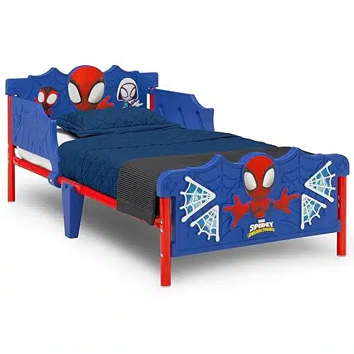 Delta Children   Spidey and His Amazing Friends D Toddler Bed, Blue