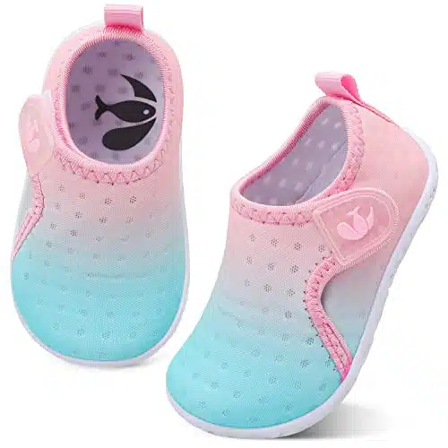 FEETCITY Baby Water Shoes Breathable Mesh Running Sneakers Beach Aqua Socks for Kids Boys Girls onths Infant