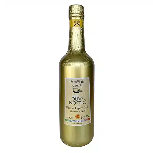 Frantoio di Sant'Agata d'Oneglia Olive Nostre Riviera Ligure DOP   Ligurian Extra Virgin Olive Oil made with % Taggiasca Olives ml (fl oz)