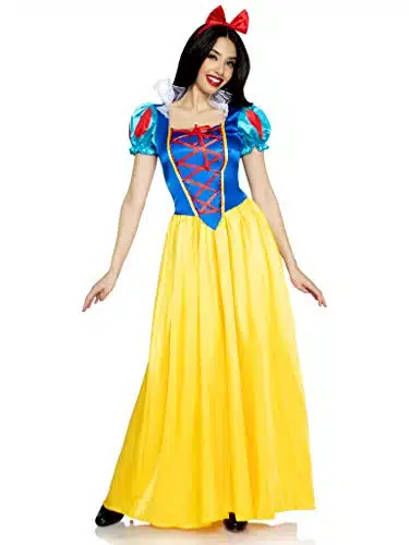 Leg Avenue Women's Classic Snowy White Princess Costume