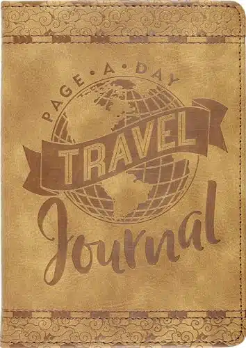 Page A Day Artisan Travel Journal (Diary, Vegan Leather Notebook)