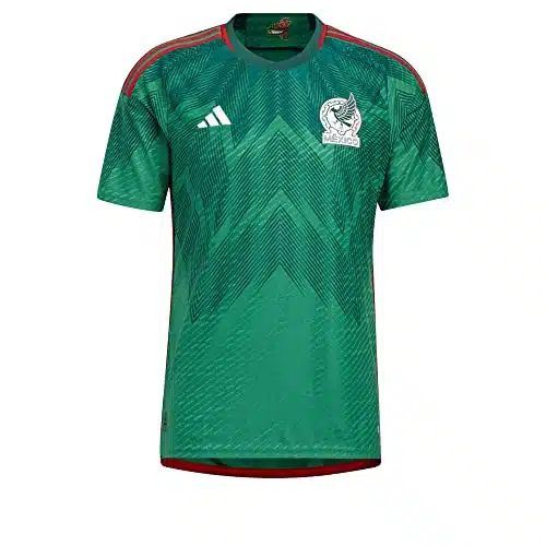 adidas Mexico Home Authentic Jersey Men's, Green, Size M