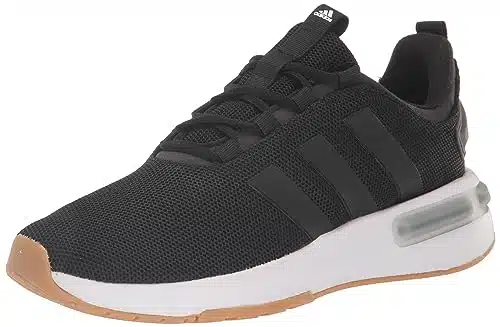 adidas Women's Racer TRSneaker, BlackBlackWhite,