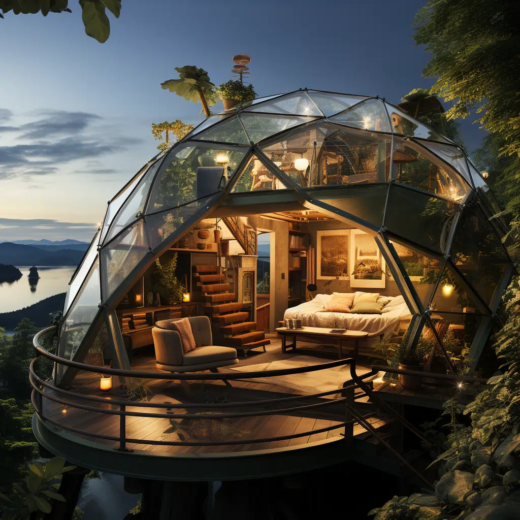 bubble house