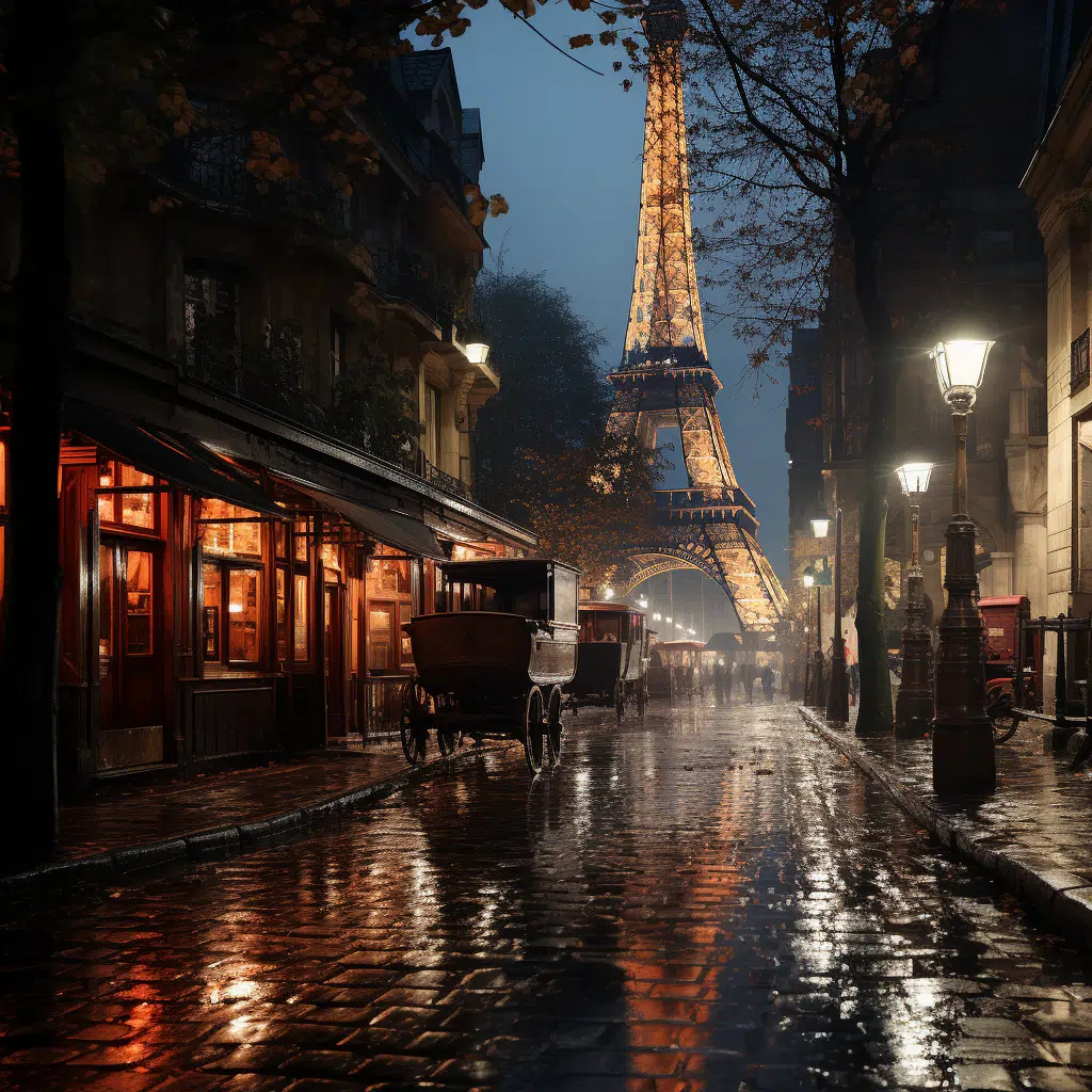 rain paris