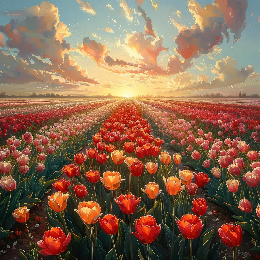 tulip fields