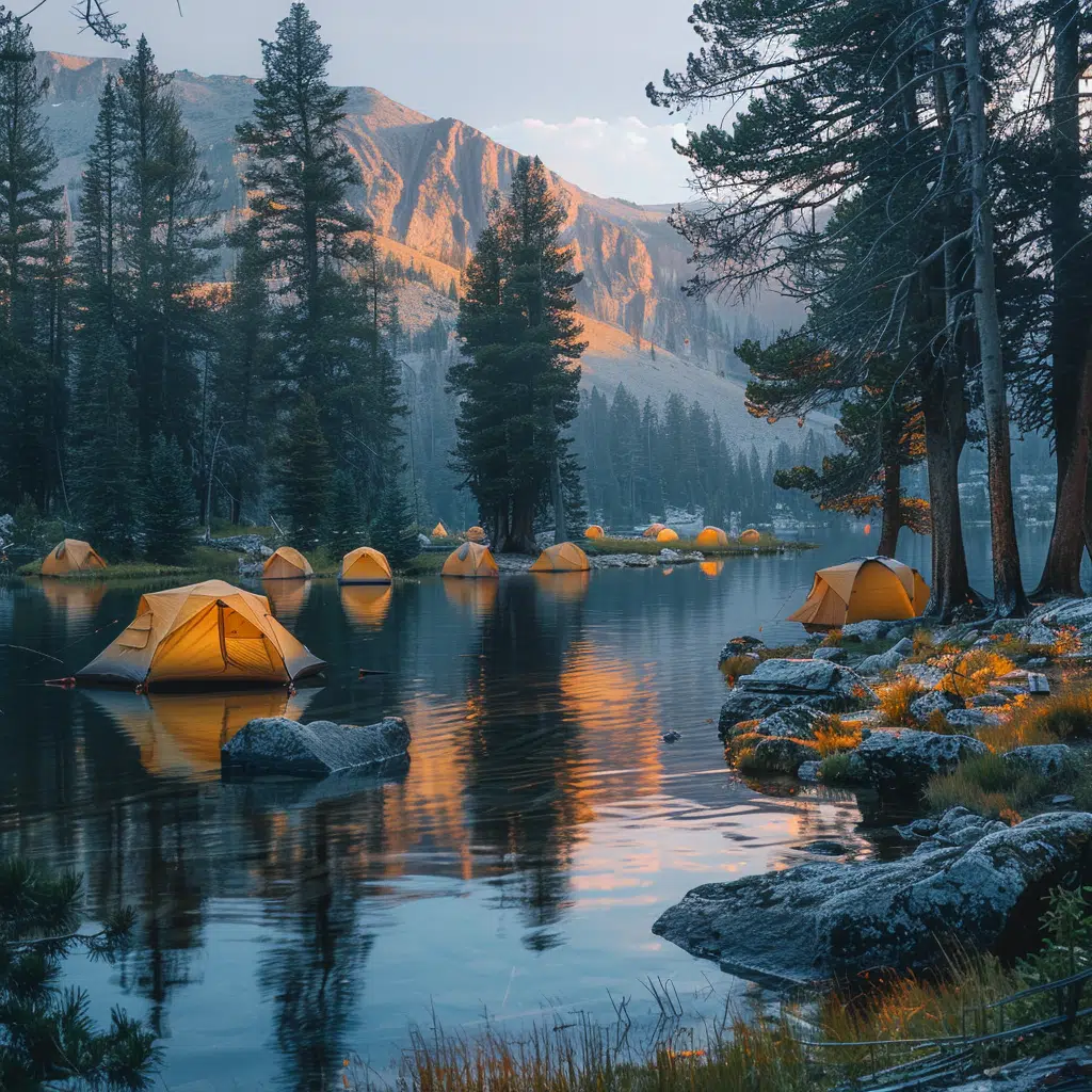 yellowstone national park camping