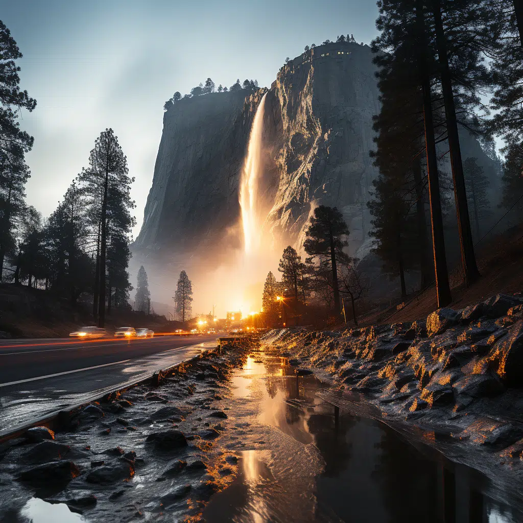 yosemite firefall