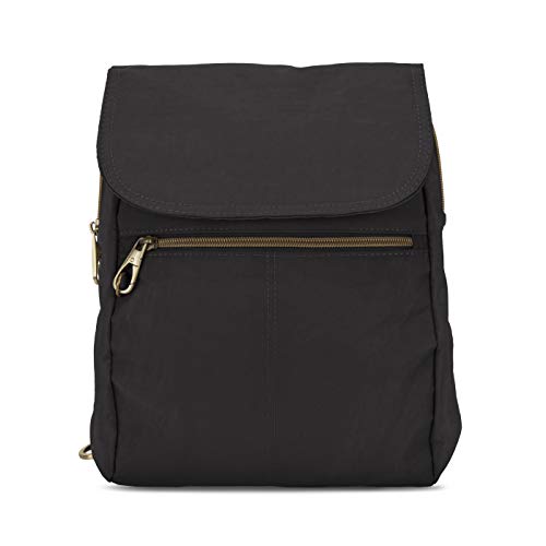 Travelon Anti theft Signature Slim Backpack, Black