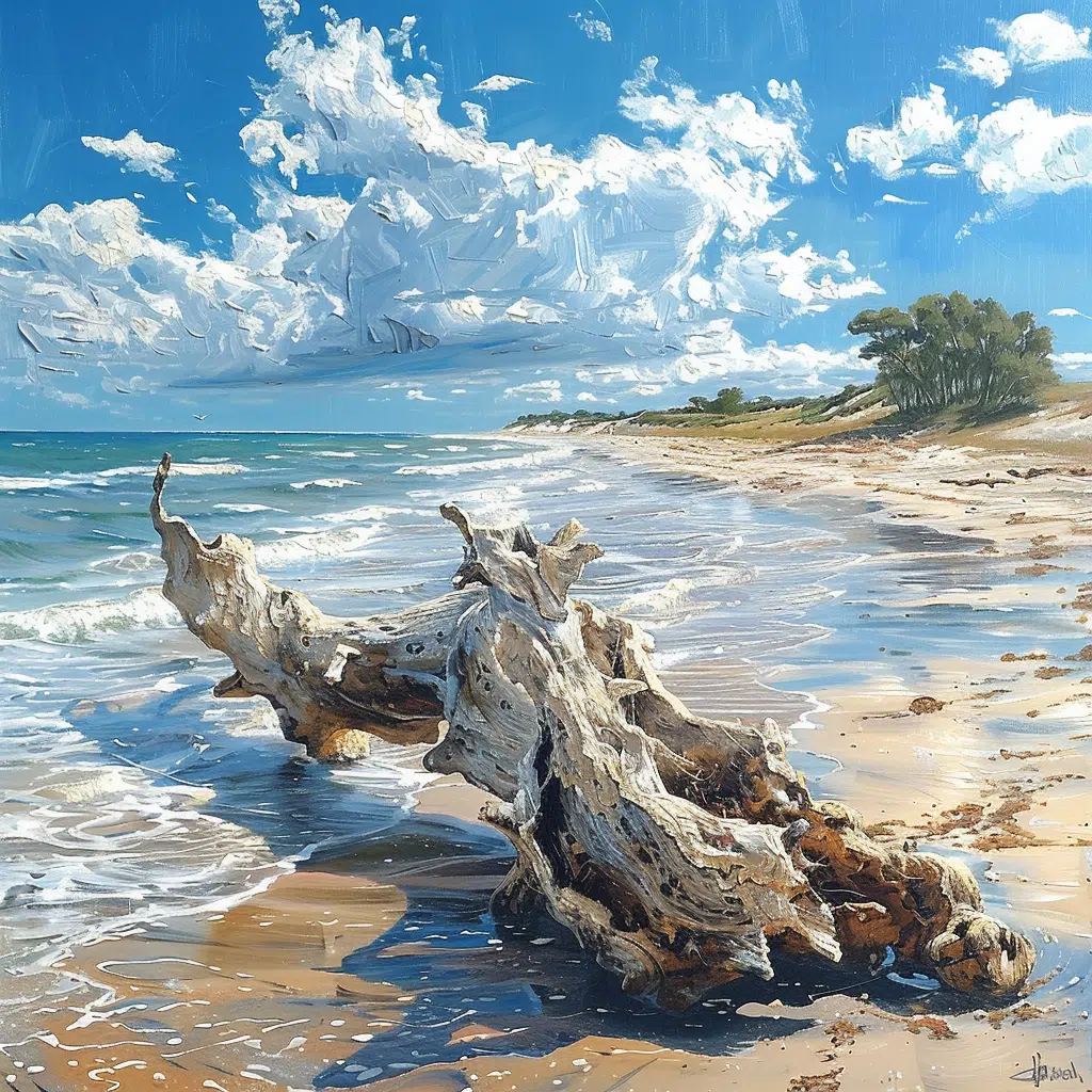 driftwood beach