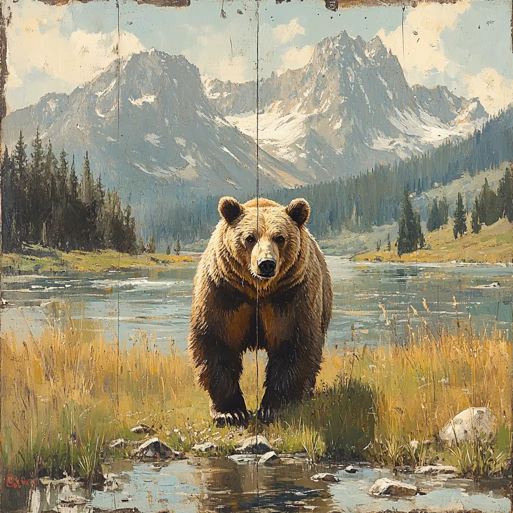 grand teton grizzly bear 399