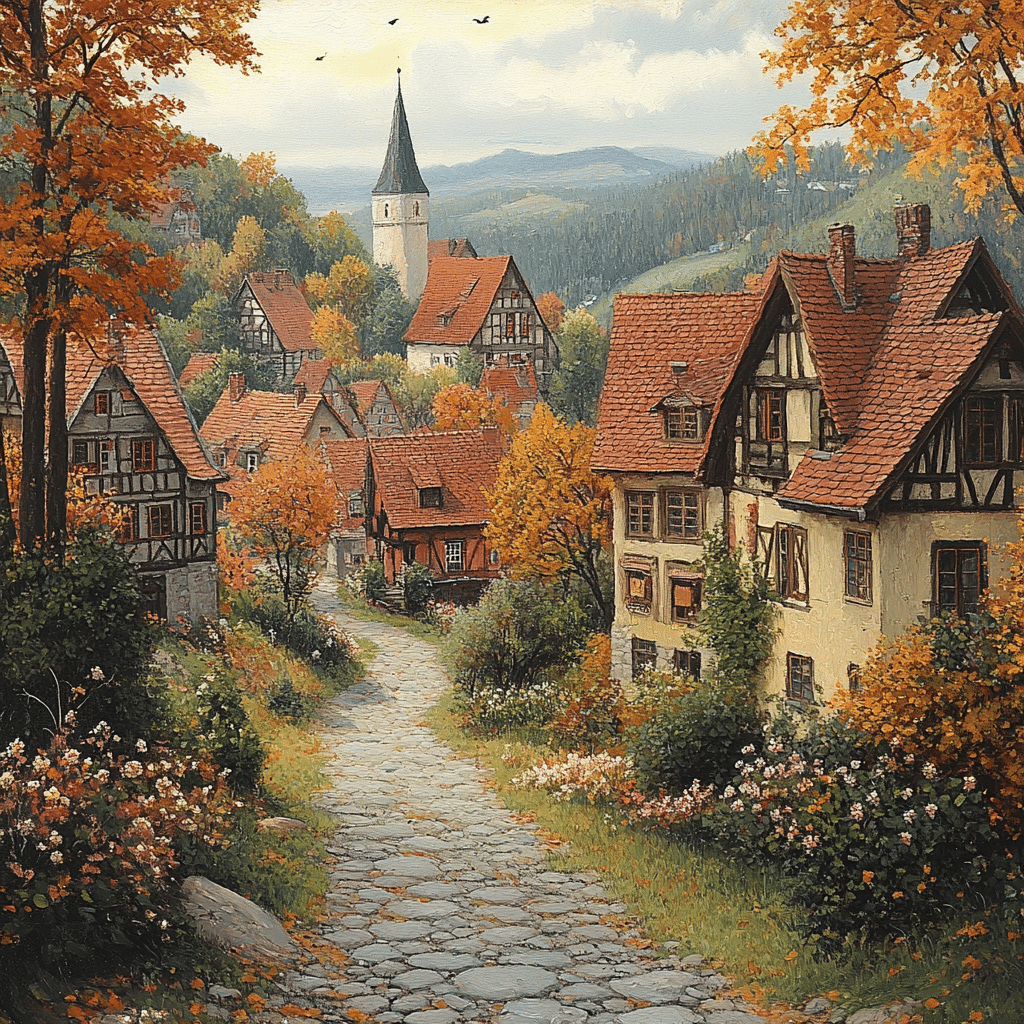 german village